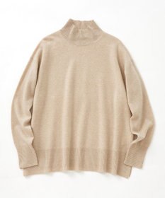 23区 CARIAGGIウールカシミヤ ハイネック ニット