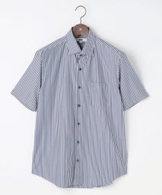 JOSEPH ABBOUD 【ジャージー素材・ストレッチ・イージーケア】コンパクトジャージーストライプシャツ