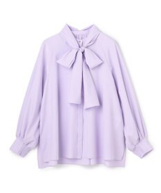 UNFILO L 【取り外し可能なボウタイ付き】2WAY ボウタイブラウス