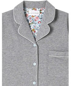 une nana cool MADE WITH LIBERTY FABRIC 綿混ソフト天竺 半袖パジャマ