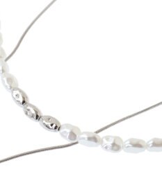 Green Parks ｅｖｅｒｙｗａｌｋ．３ＷＡＹリボンパールネックレス