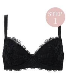 BRADELIS New York 【BRADELIS New York / 育乳補整ブラ・STEP1 集める】ジャスミンステップ1ブラ25A1 補正下着 ブラジャー