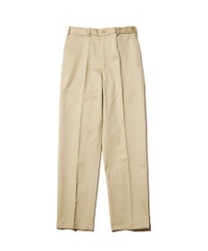 J.PRESS MEN 【J.PRESS ORIGINALS】SHIOTA Slight Twist Chino Piped Stem 1 tuck / Japan Made