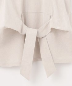 23区 L 【洗える】リネンレーヨンストレッチ キャミソール ブラウス