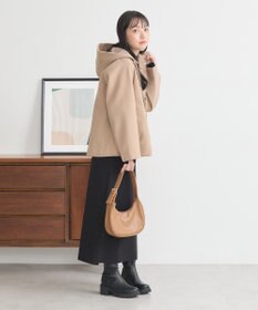 earth music&ecology ２Ｗａｙフードショートコート