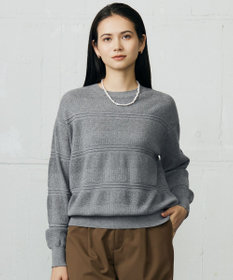 自由区 L ファインコットンウール ニット