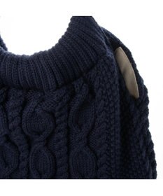 UNBILLION cachecache アラン編みリングハンドルトートバッグ