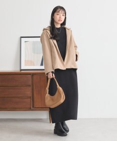 earth music&ecology ２Ｗａｙフードショートコート