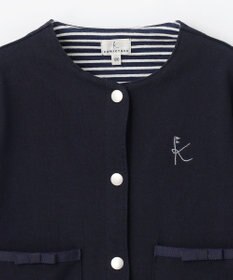 組曲 KIDS 【150-160㎝】スナップボタン カーディガン