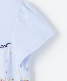 組曲 KIDS 【150-160㎝】ティアードフラワー チュニック