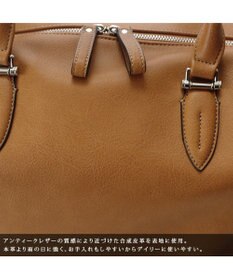 UNBILLION 【テレビ ドラマ着用アイテム】Otias アンティークタイプ合皮2WAYボストン