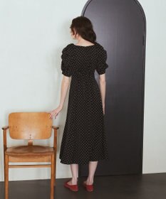 Maison de FLEUR ドットワンピース