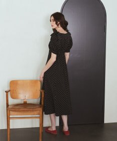 Maison de FLEUR ドットワンピース