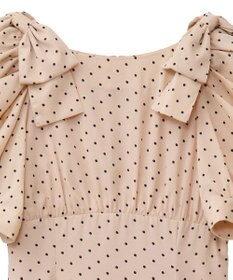 Maison de FLEUR ドットワンピース
