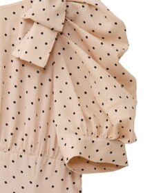 Maison de FLEUR ドットワンピース