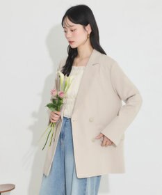 earth music&ecology ダブルテーラードジャケット