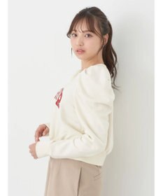 earth music&ecology ウラケロゴ短丈プルオーバー