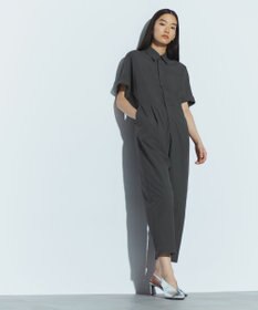 NAVE 【ReNAVE　撥水機能・UVカット・透湿・接触冷感・洗える】ナイロンタスランジャンプスーツ