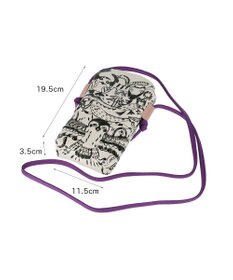 tsumori chisato CARRY ムーンライトアニマル モバイルケース スマホケース スマホショルダー