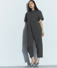 NAVE 【ReNAVE　撥水機能・UVカット・透湿・接触冷感・洗える】ナイロンタスランジャンプスーツ