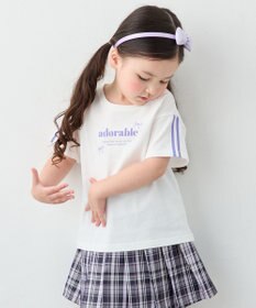 ANY KIDS 【一部店舗/WEB限定】【綿100%】プリント 半袖Tシャツ