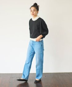 #Newans ラウンドスリーブカットソー