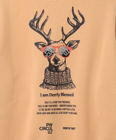 PW CIRCULUS 【MEN】裏毛アニマルプリントスエット