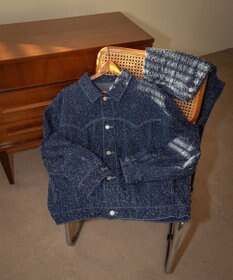 WEGO ネップデニムジャケット