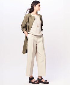 23区 【撥水加工】ライトツイル ノーカラーコート