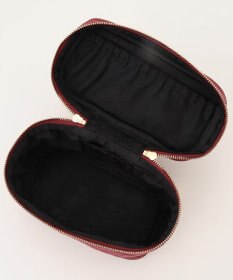 TOCCA 【撥水】CHECKER CLOVER VANITY ヴァニティバッグ