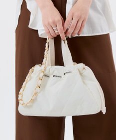 LeSportsac CHAIN E/W DRAWSTRING BAG/ルナキルトチェーン