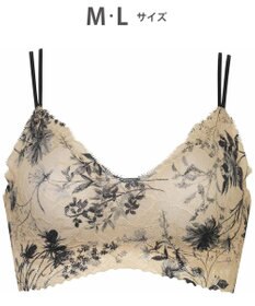 WACOAL 【GOCOCi ゴコチ】 ブラレット アウターにひびきにくい 肌あたりのやさしいレース ワイヤレス ブラジャー ノンワイヤーブラ レディース CGG297 /ワコール