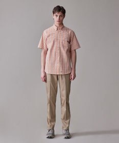 J.PRESS MEN 風が通るシアサッカーの清涼感【吸水速乾 / 高通気性】【クールマックス】サッカーギンガムチェック シャツ / B.D.