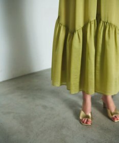 GRACE CONTINENTAL ティアードボリュームスカート