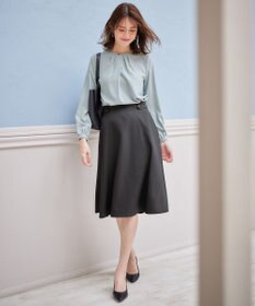 ANY SIS 【AIコラボ】サイドボタンフレア スカート