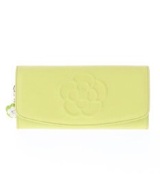 CLATHAS ワッフル　フラップ長財布