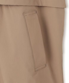 23区 L 【洗える/撥水加工】ナイロン2WAYストレッチ フーデットアウター