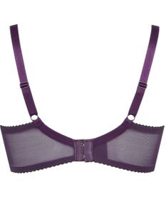 WACOAL 【リボンブラ 脇すっきり】 ブラジャー 脇高設計 着やせシルエット 谷間をメイクしてキープ Gカップまで対応 大きいサイズ レディース BRB433 /ワコール