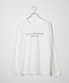 WEGO 【WEB限定】クルーネックプリントロンT