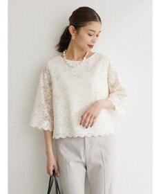 Green Parks ｅｆ－ｄｅ　レースブラウス