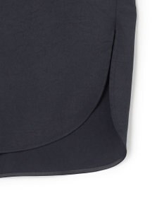 ICB 【先行予約】ストレッチシルキーツイル タイブラウス