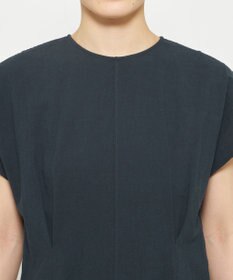 uncrave コットンリネンボイル フレアワンピース