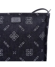 IBIZA アスール　ロゴデニム　ショルダーバッグ