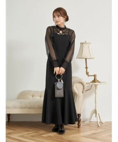 earth music&ecology ＳＥＴ２点シアーボレロ＋キャミワンピース