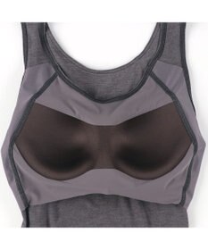 Wing カップ付きインナー あったか素材 ラク きれいなバストシルエット 【シンクロブラトップ】 ノースリーブ タンクトップ 秋 冬 ET1165 ウイング／ワコール