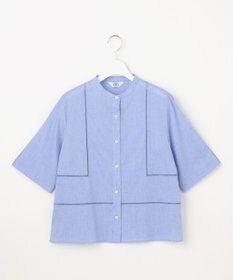 J.PRESS LADIES S 【WEB限定カラーあり・一枚で着映え】ラミー ポプリン ボクシーシャツ