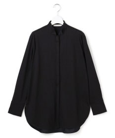 ICB L 【洗える】 ブラウスライクジャージー ロングカットソー