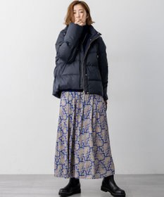 23区 L 【滝沢眞規子さん着用/VERY掲載】シレータフタ コンパクト ダウンコート