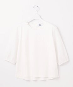 J.PRESS LADIES L 【WEB限定カラーあり】スムースジャージー 刺繍スリーブ カットソー