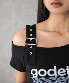 WEGO ベルトワンショルグラフィックちびT